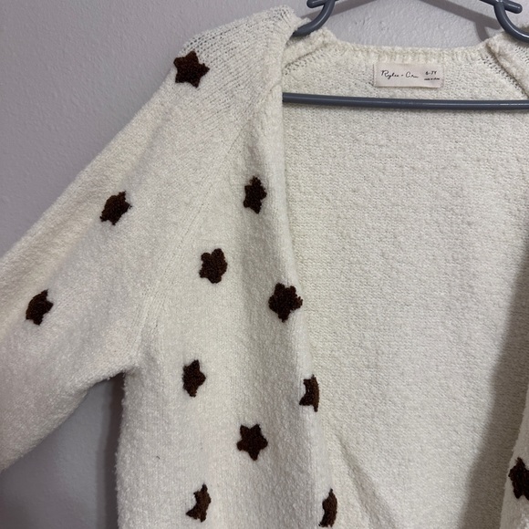 Girls Rylee and Cru
Ivory Stard Longline Cardigan - Picture 4 of 7